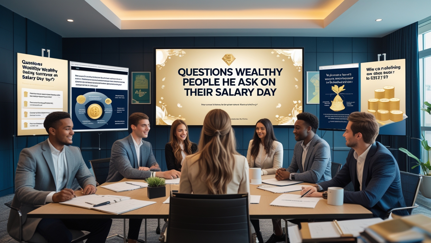Questions WEALTHY People Ask on their SALARY Day: