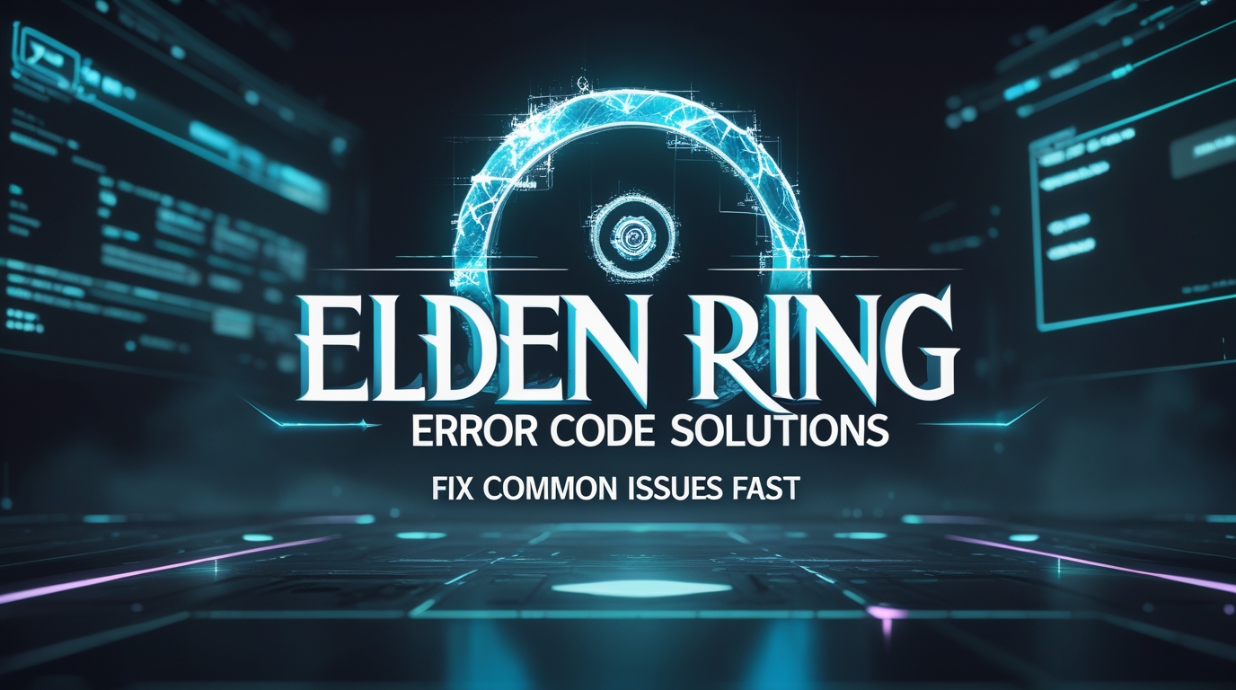 Elden Ring Error Code Solutions | Fix Common Issues Fast