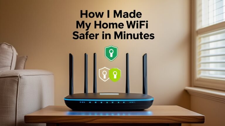 How I Made My Home WiFi Safer in Minutes