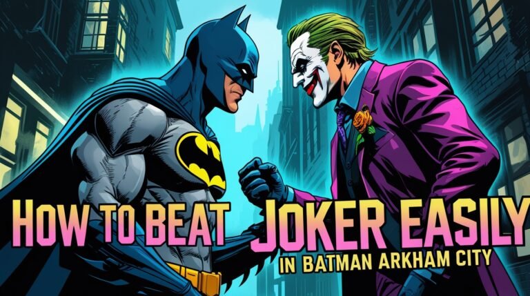 How to Beat Joker Easily in Batman: Arkham City